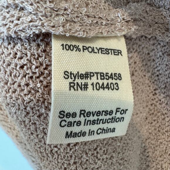 Perch by Blu Pepper Blush Pink Slouchy Slub Knit Tank Top NEW Minimalist/Neutral - Picture 6 of 7